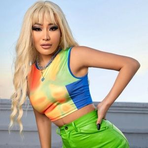 Thermal heat print tank top